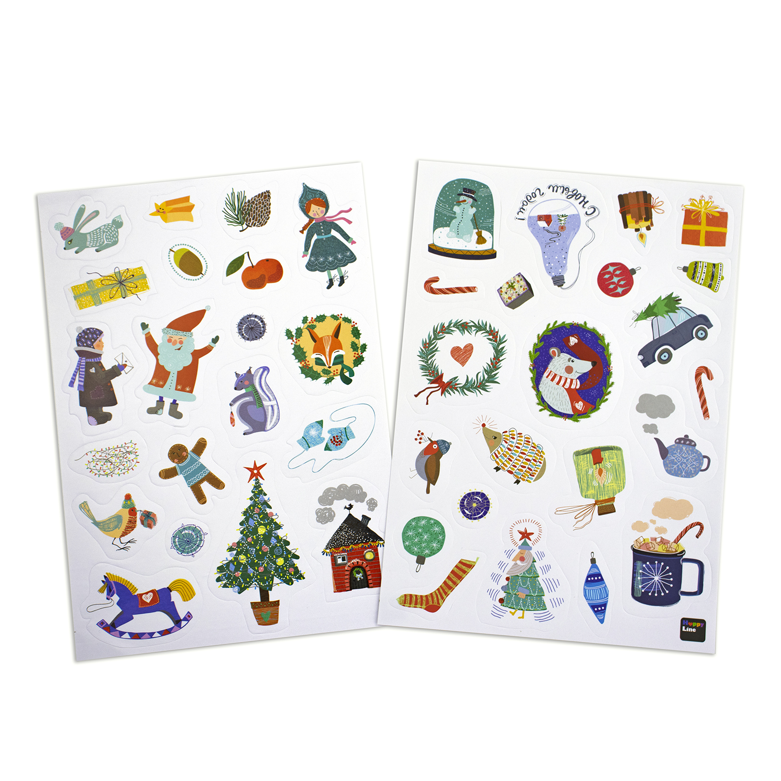 картинка Набор "Новогодний набор для декора подарков" HappyLine #Арт.83378 от магазина HappyLine-media.ru